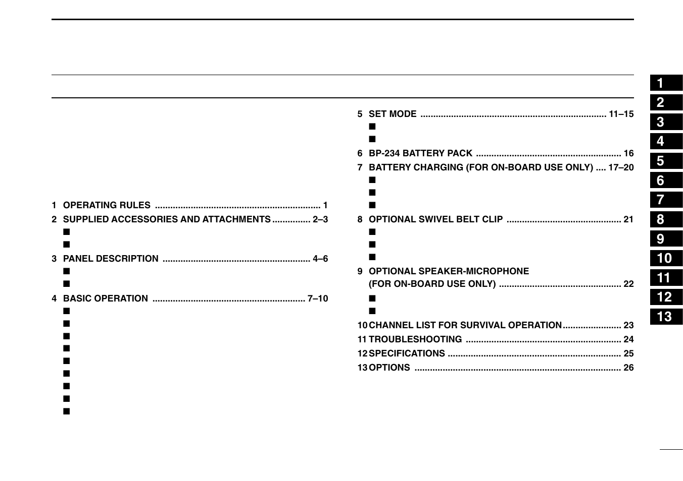 Icom IGM1600 User Manual | Page 5 / 32