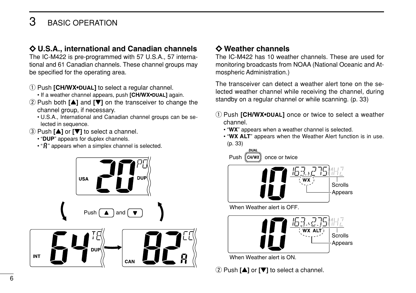 Icom IM422 User Manual | Page 12 / 64