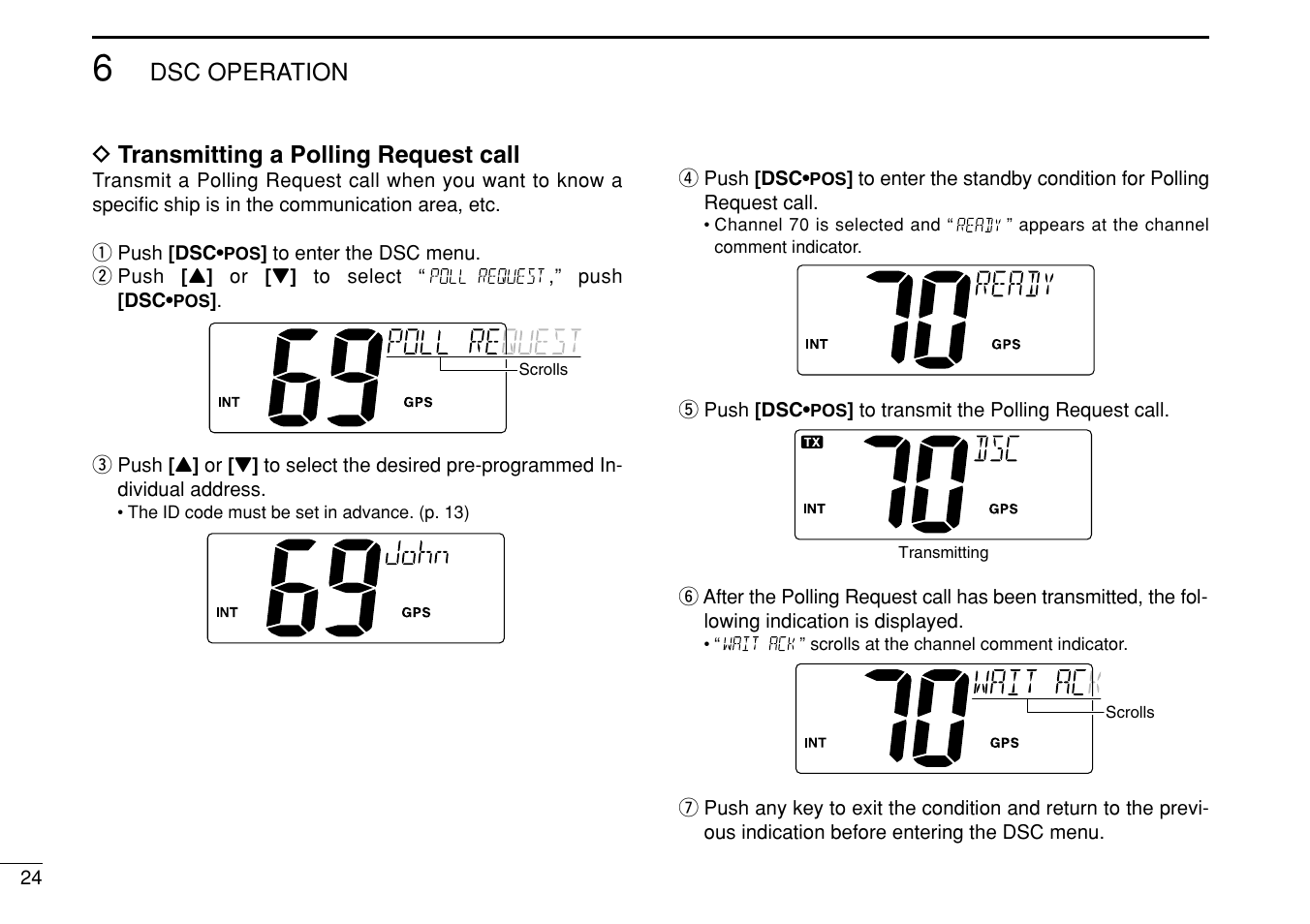 Icom IM422 User Manual | Page 30 / 64