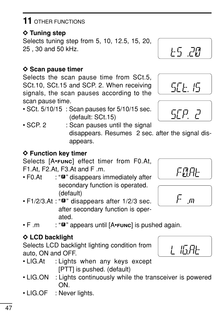 Icom IC-V8 User Manual | Page 56 / 68