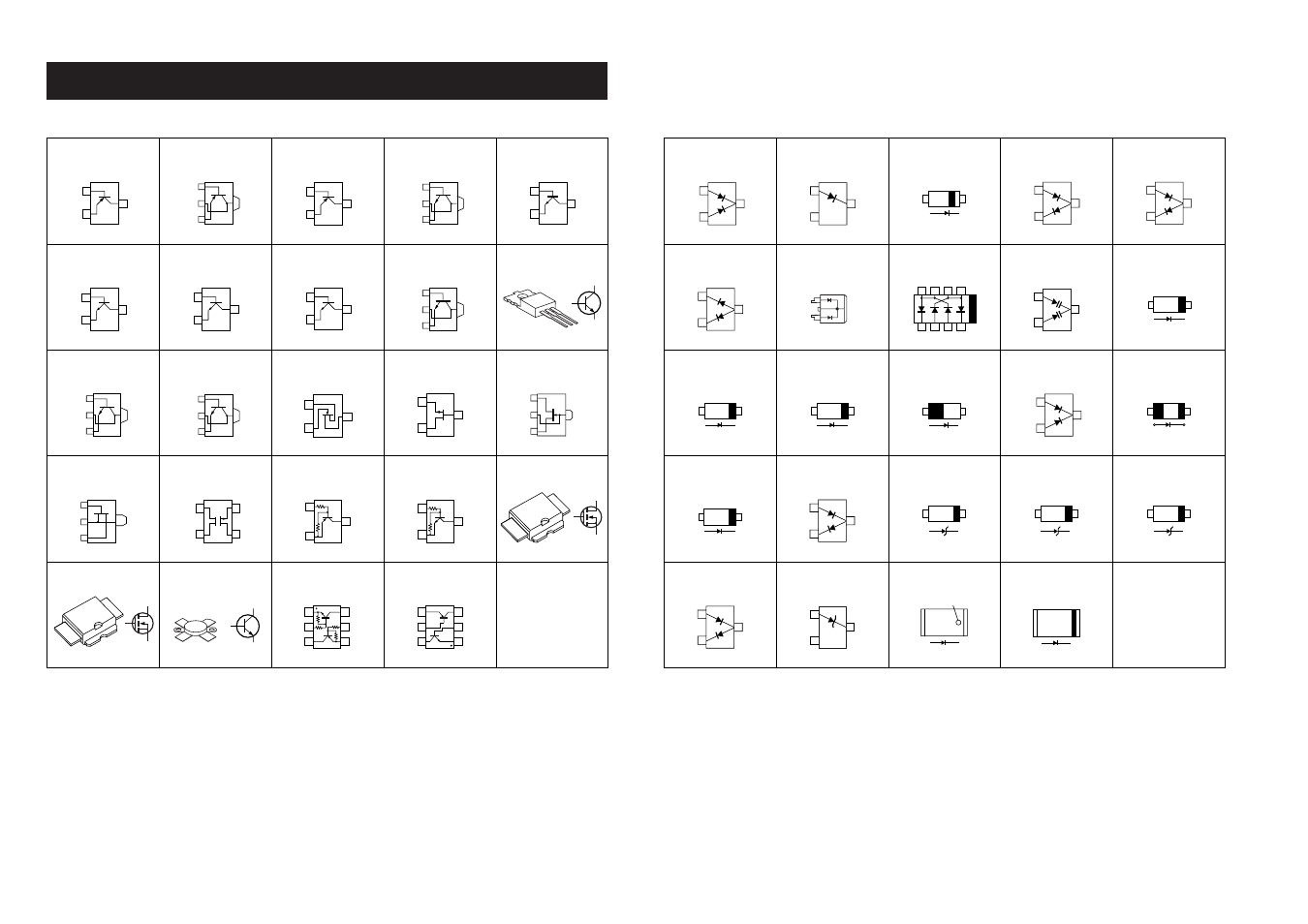 Semi-conductor information, Transistor and fet’s, Diodes | Icom IC-M802 User Manual | Page 52 / 79