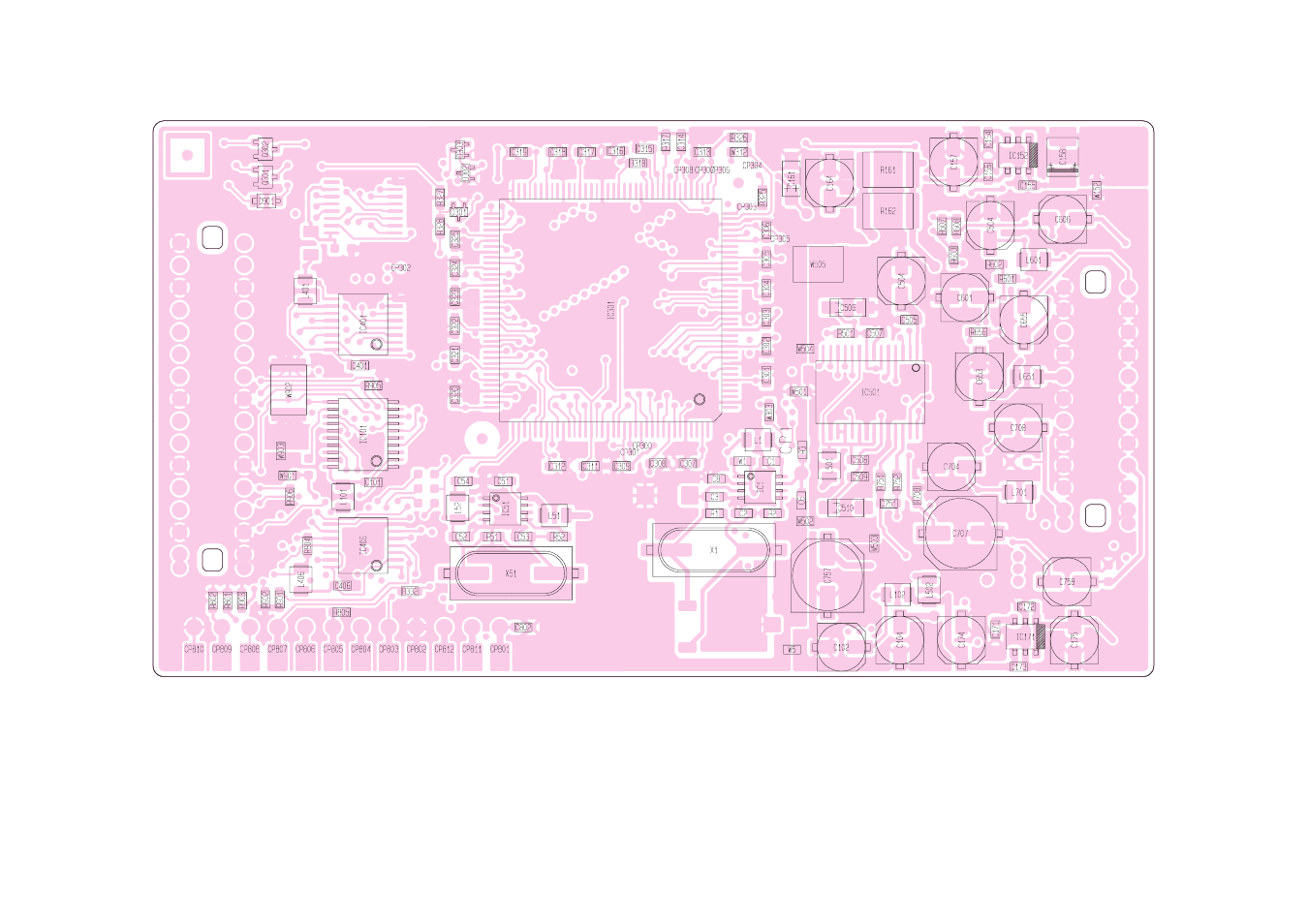 Ic-m802, Dsp unit, 3 ic-m802 | 3-1 dsp board • top view | Icom IC-M802 User Manual | Page 57 / 79