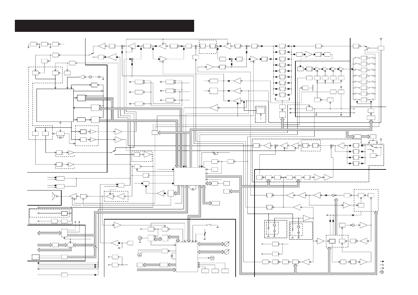 Block diagram | Icom IC-M802 User Manual | Page 67 / 79