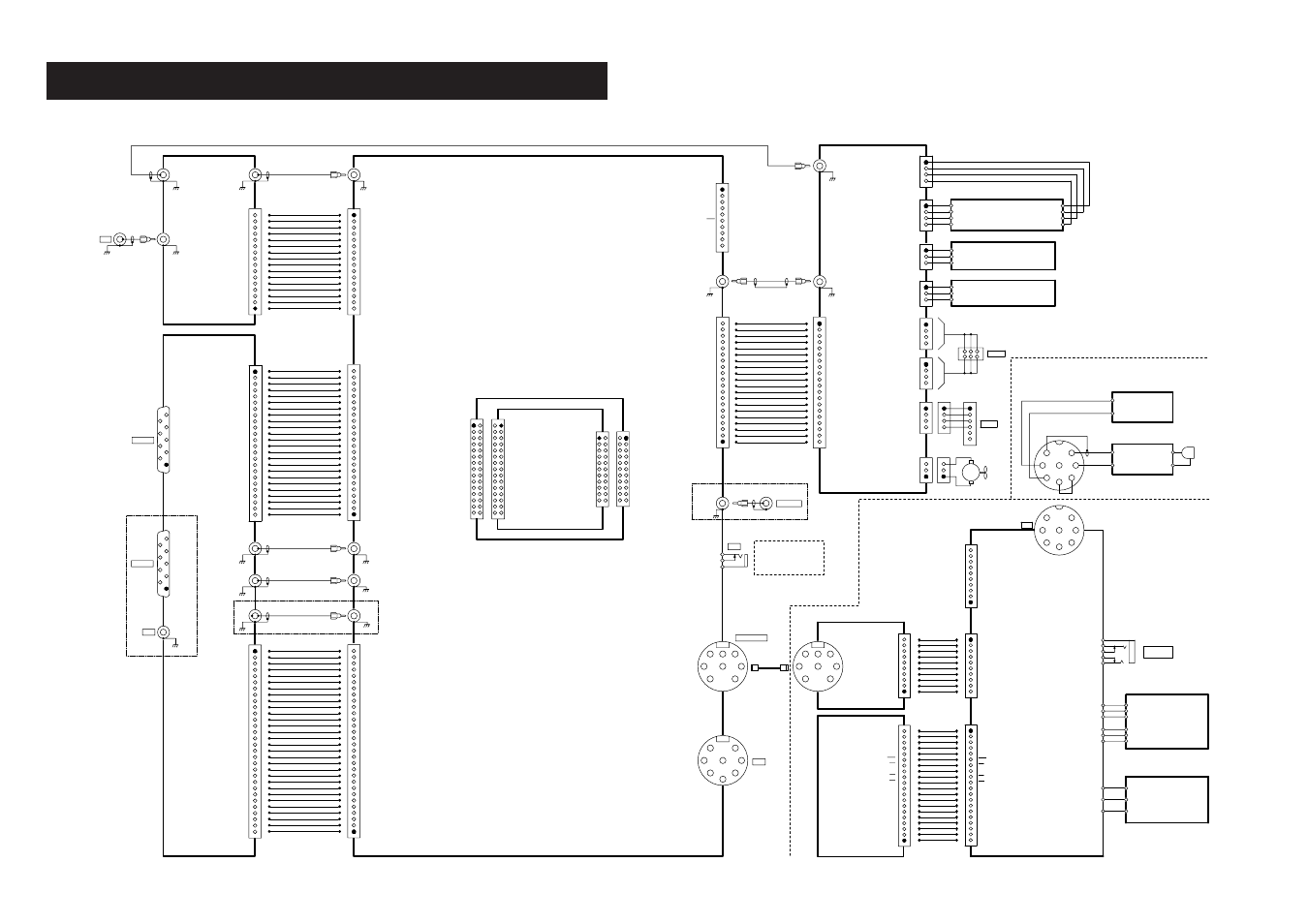 Wiring diagram, Pa unit, Main unit | Icom IC-M802 User Manual | Page 68 / 79
