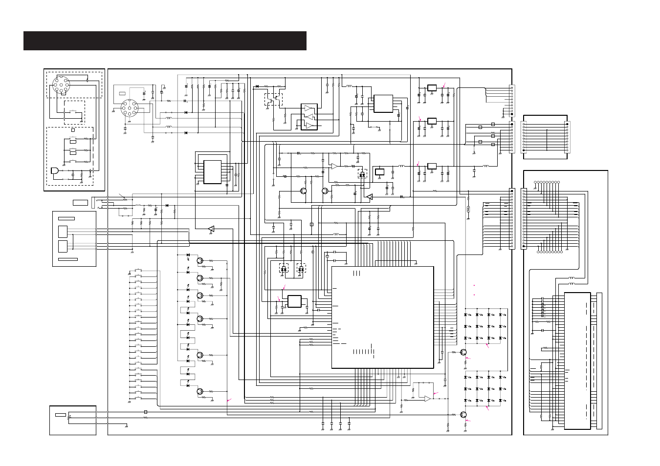 Voltag diagrams, Rc-25 and hm-135 | Icom IC-M802 User Manual | Page 69 / 79