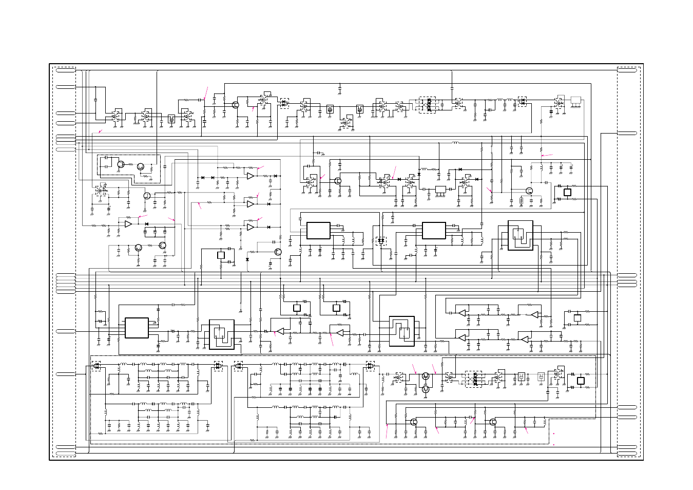 2-2 main unit (2), 3) unit main, 1) unit main | Icom IC-M802 User Manual | Page 71 / 79