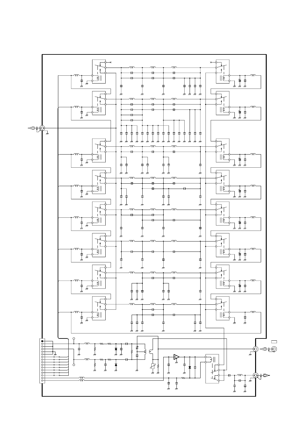 Filter unit, 2-8 filter board, Filter board | Icom IC-M802 User Manual | Page 77 / 79