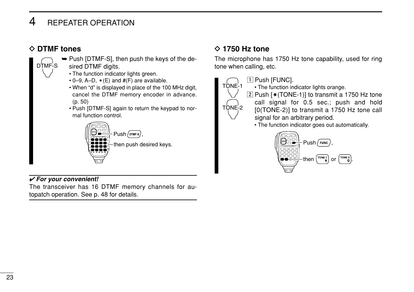 Icom IC-208H User Manual | Page 38 / 96