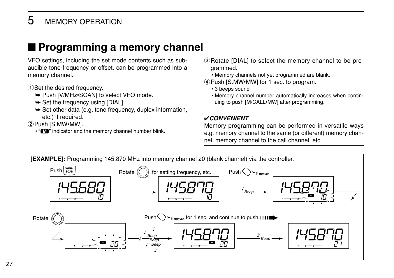 Icom IC-208H User Manual | Page 42 / 96