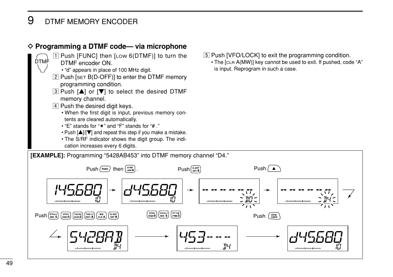 Icom IC-208H User Manual | Page 64 / 96