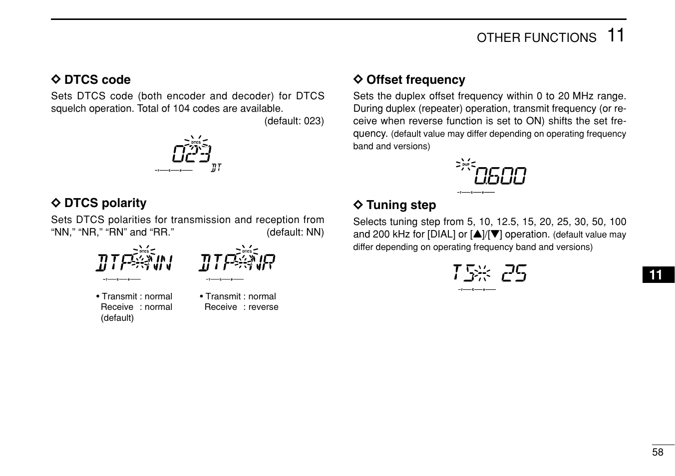 Icom IC-208H User Manual | Page 73 / 96