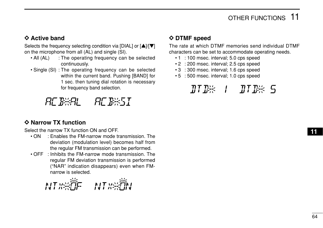 Icom IC-208H User Manual | Page 79 / 96