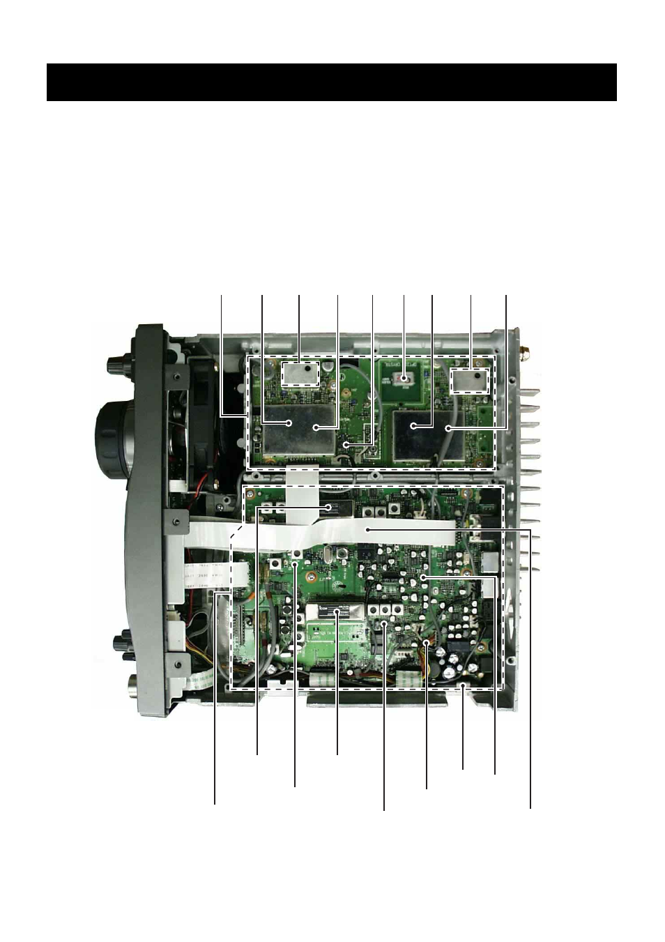 Inside view, 1 ic-910h, Main and pll units | Icom IC-910H User Manual | Page 6 / 78