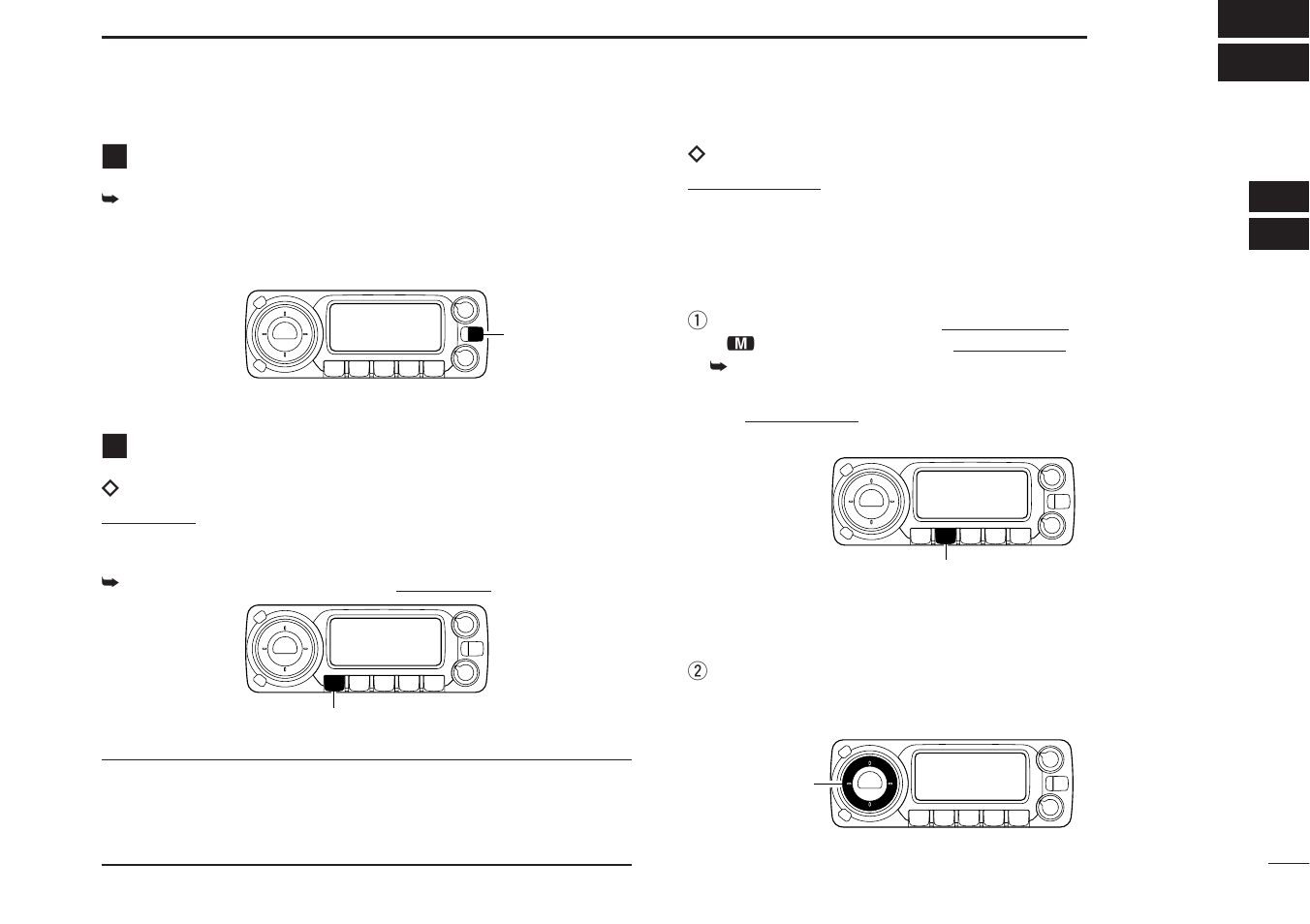 Setting a frequency, Turning power on/off, Mode selection | Icom IC-R1500 User Manual | Page 13 / 56