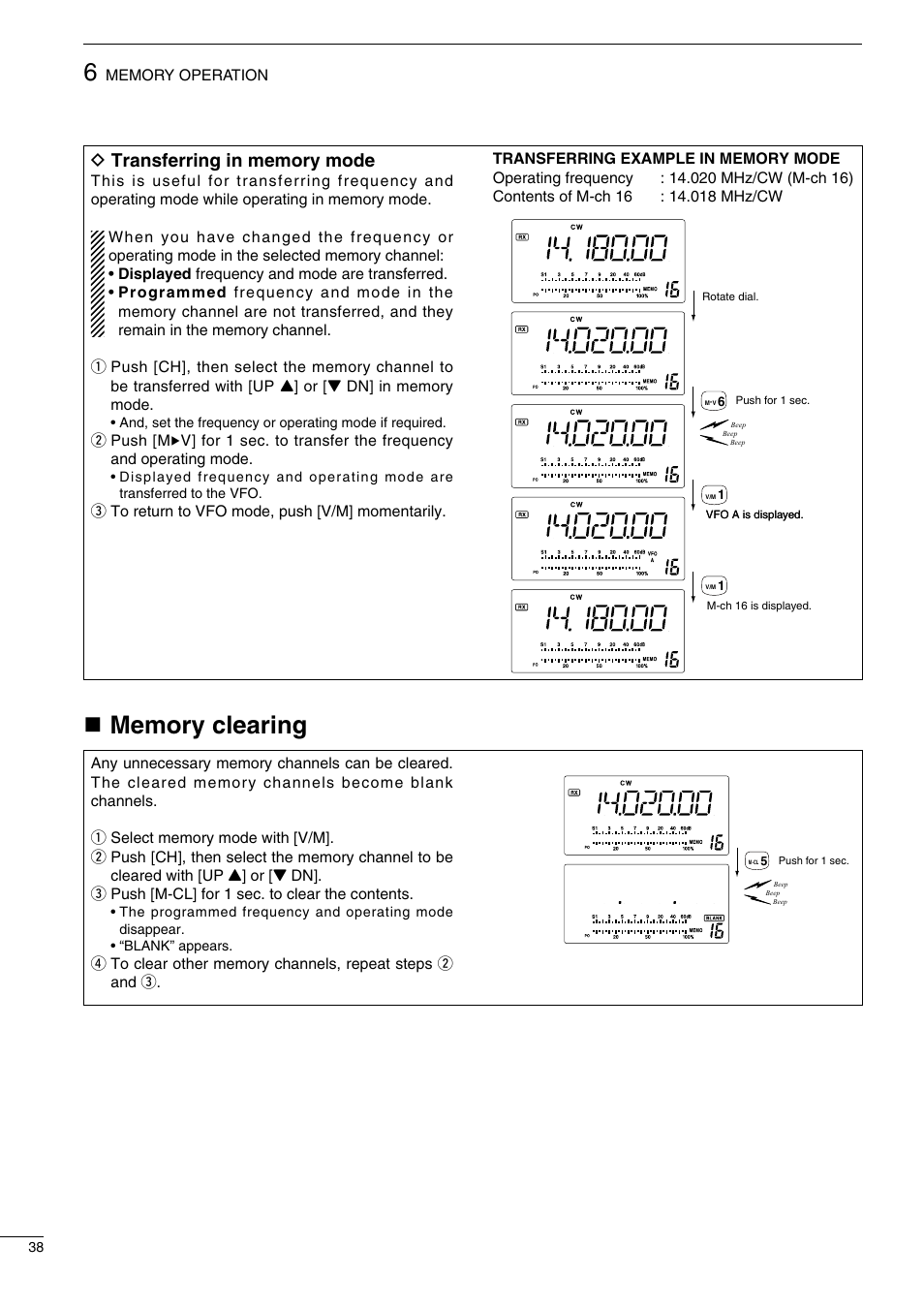 Icom IC-718 User Manual | Page 40 / 64