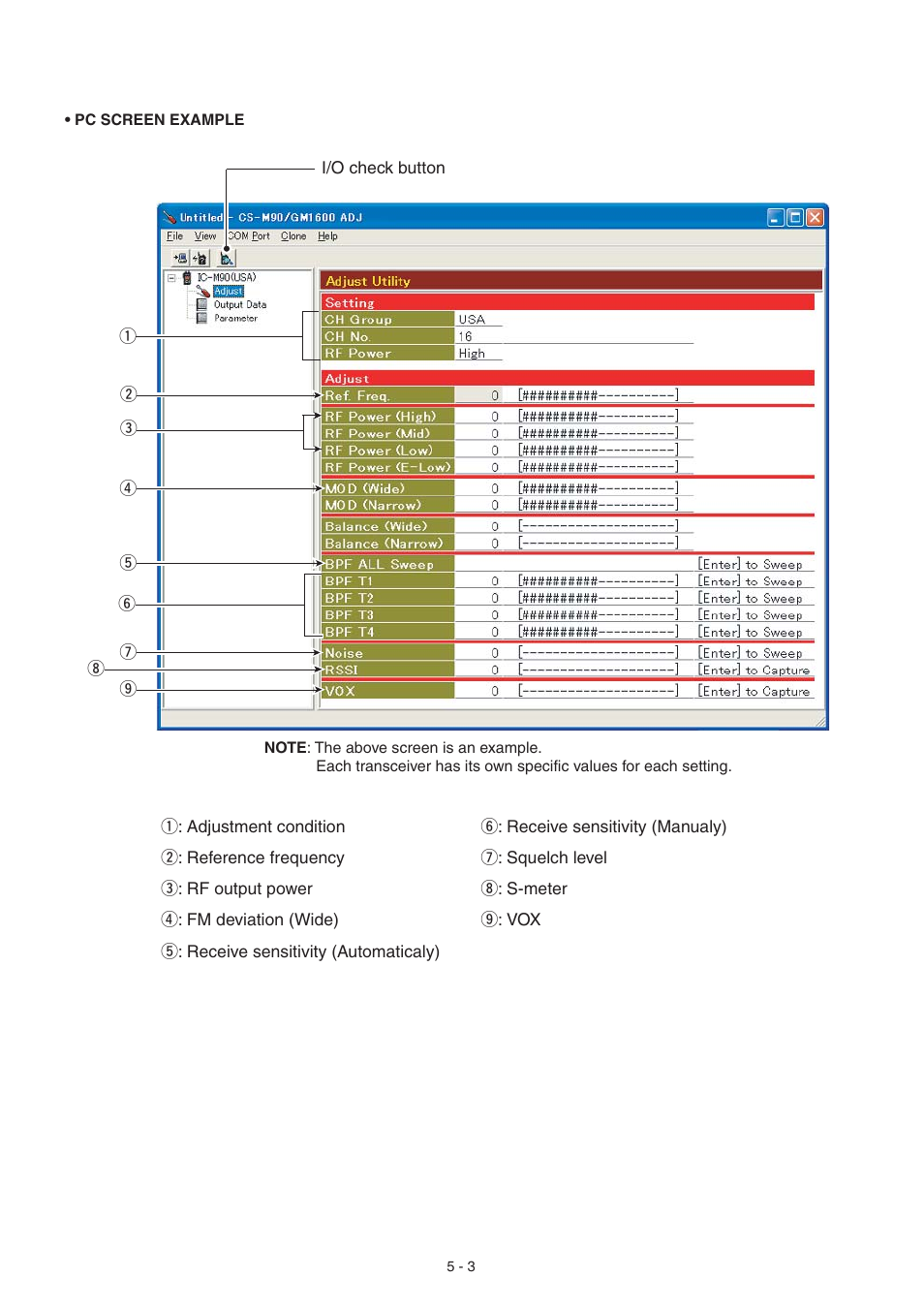 Icom IC-GM1600E User Manual | Page 14 / 34