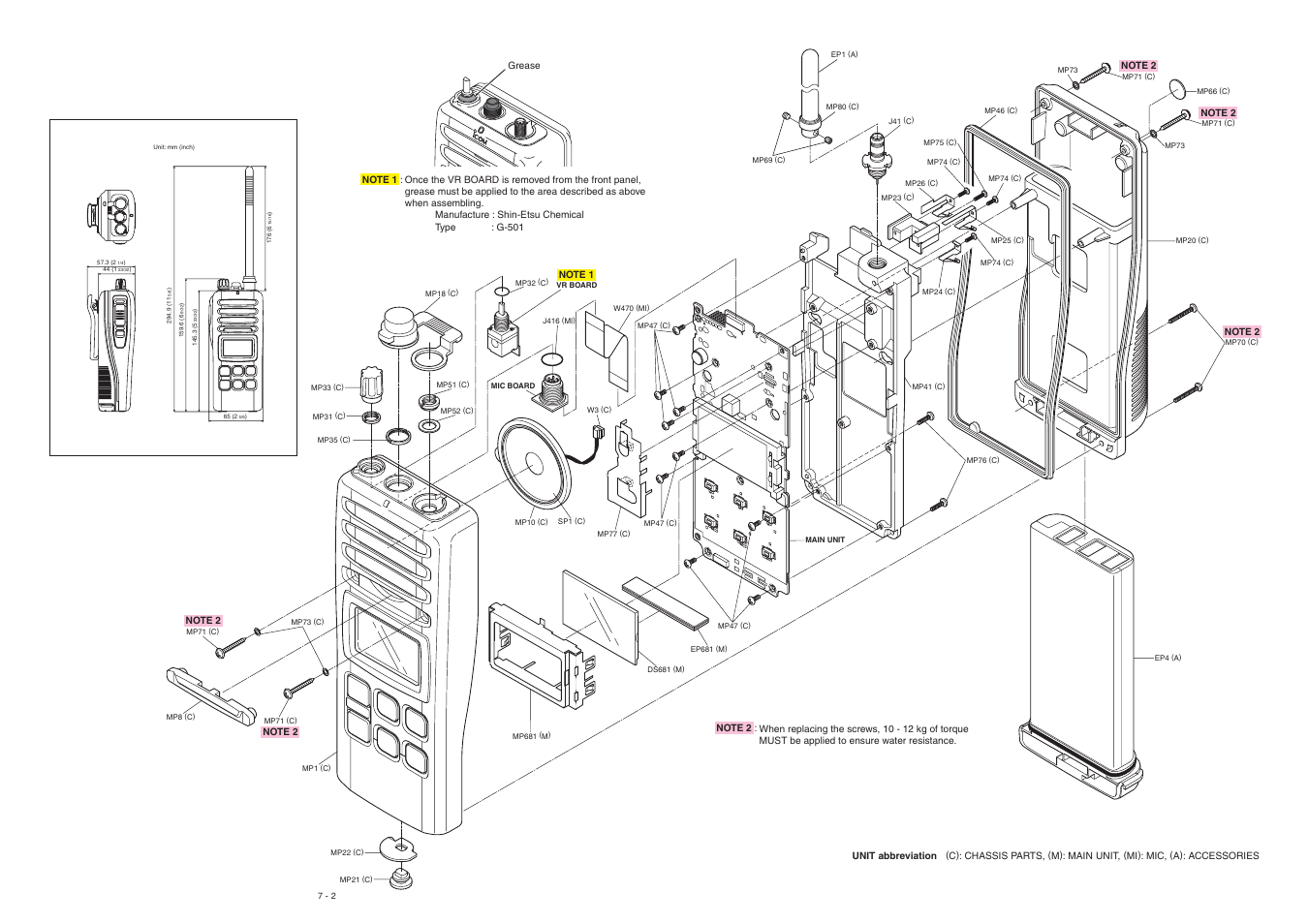 Icom IC-GM1600E User Manual | Page 24 / 34