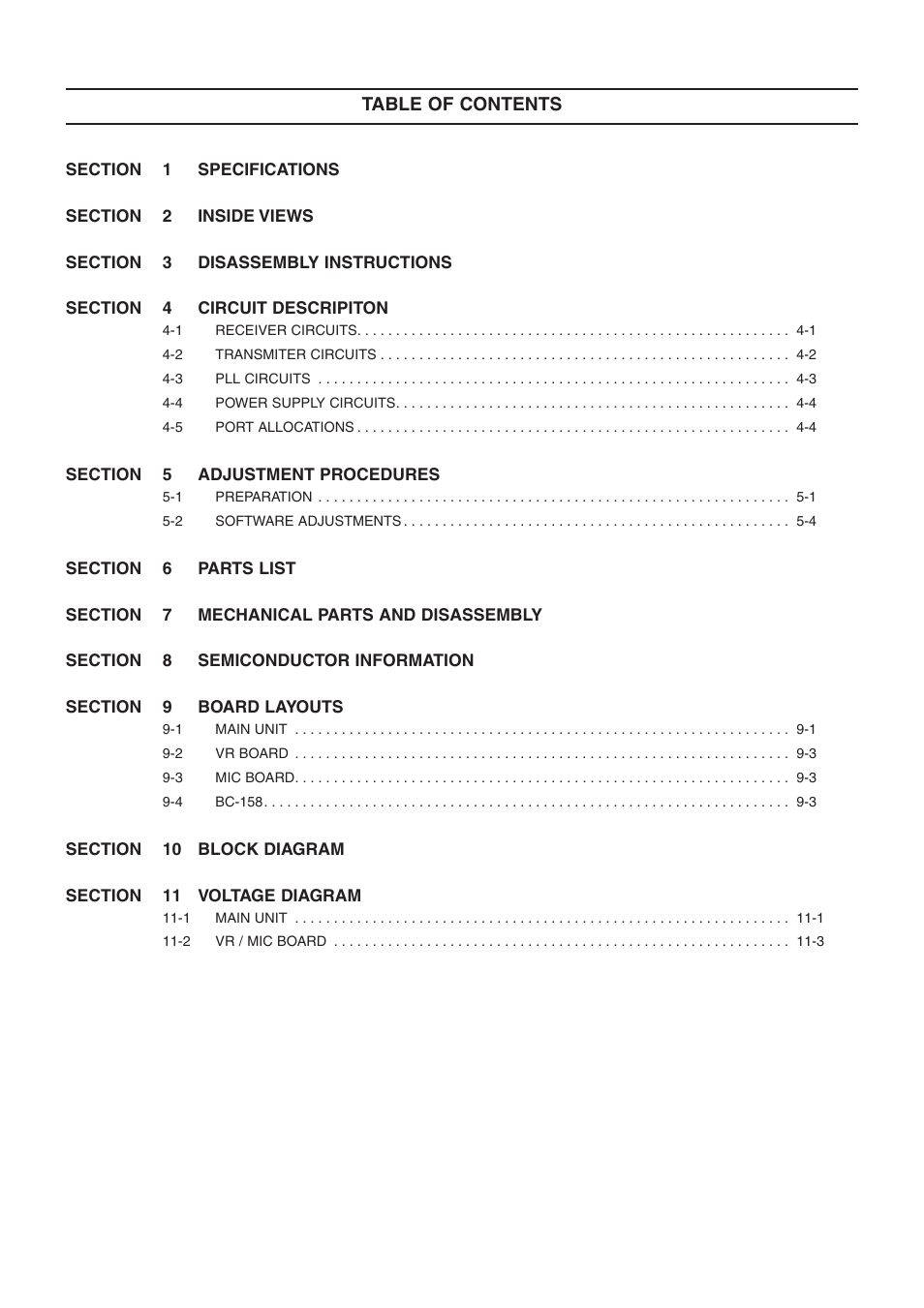 Icom IC-GM1600E User Manual | Page 3 / 34