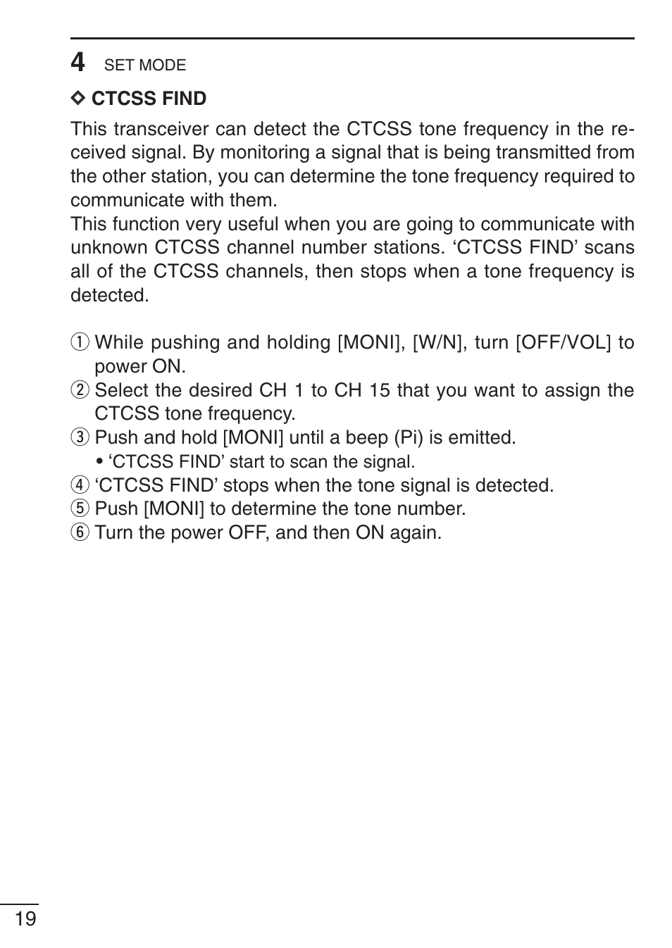 Icom IC-F21GM User Manual | Page 26 / 32