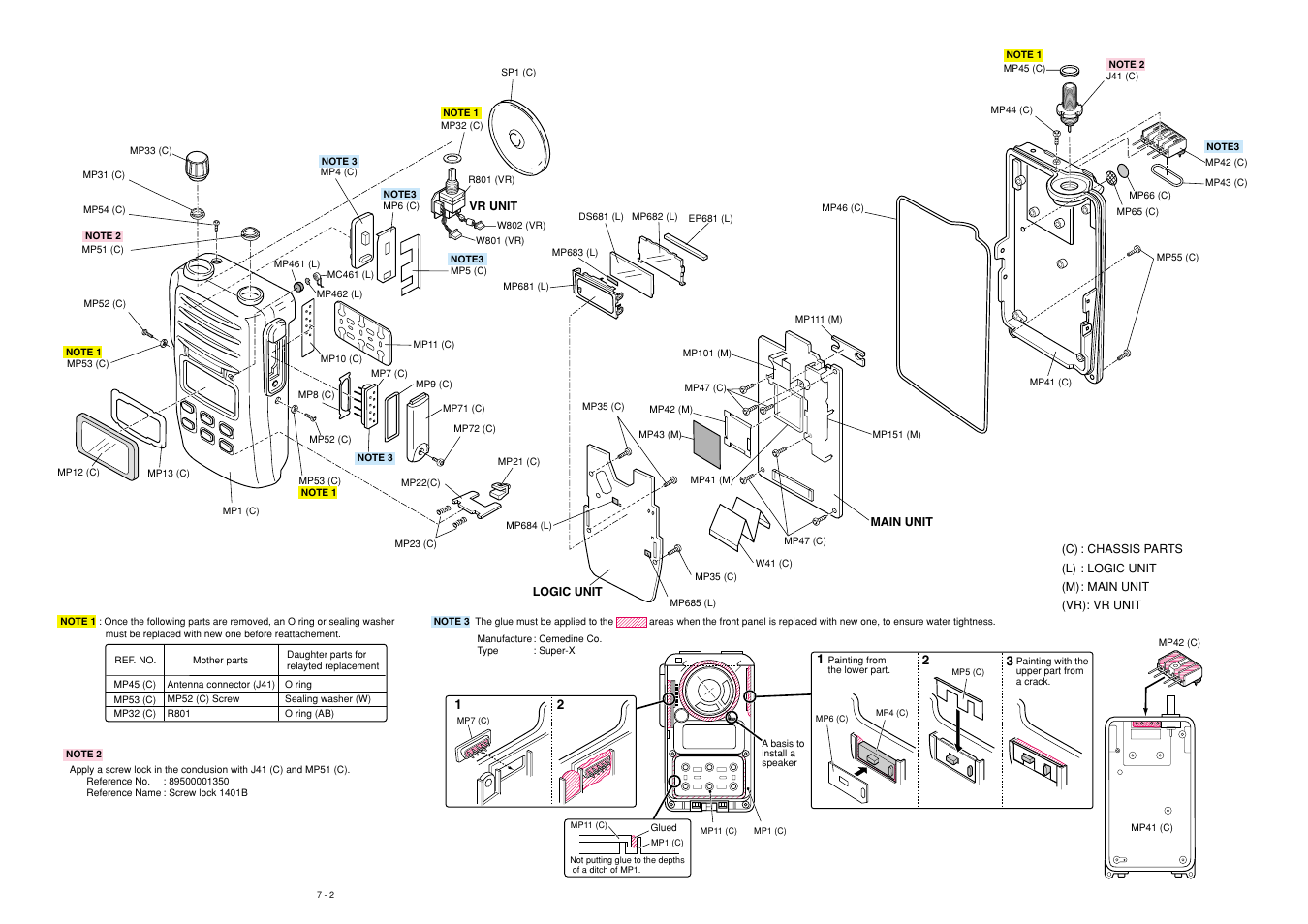 Icom VHF Marine Transceiver IC-M88 User Manual | Page 25 / 38