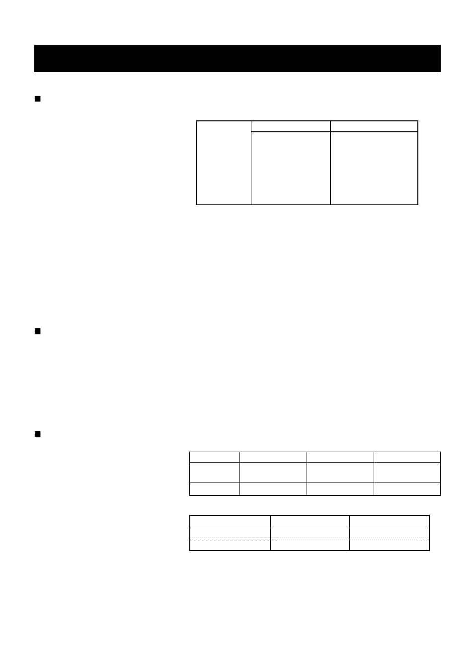 Specifications | Icom IC-F7000 User Manual | Page 4 / 79