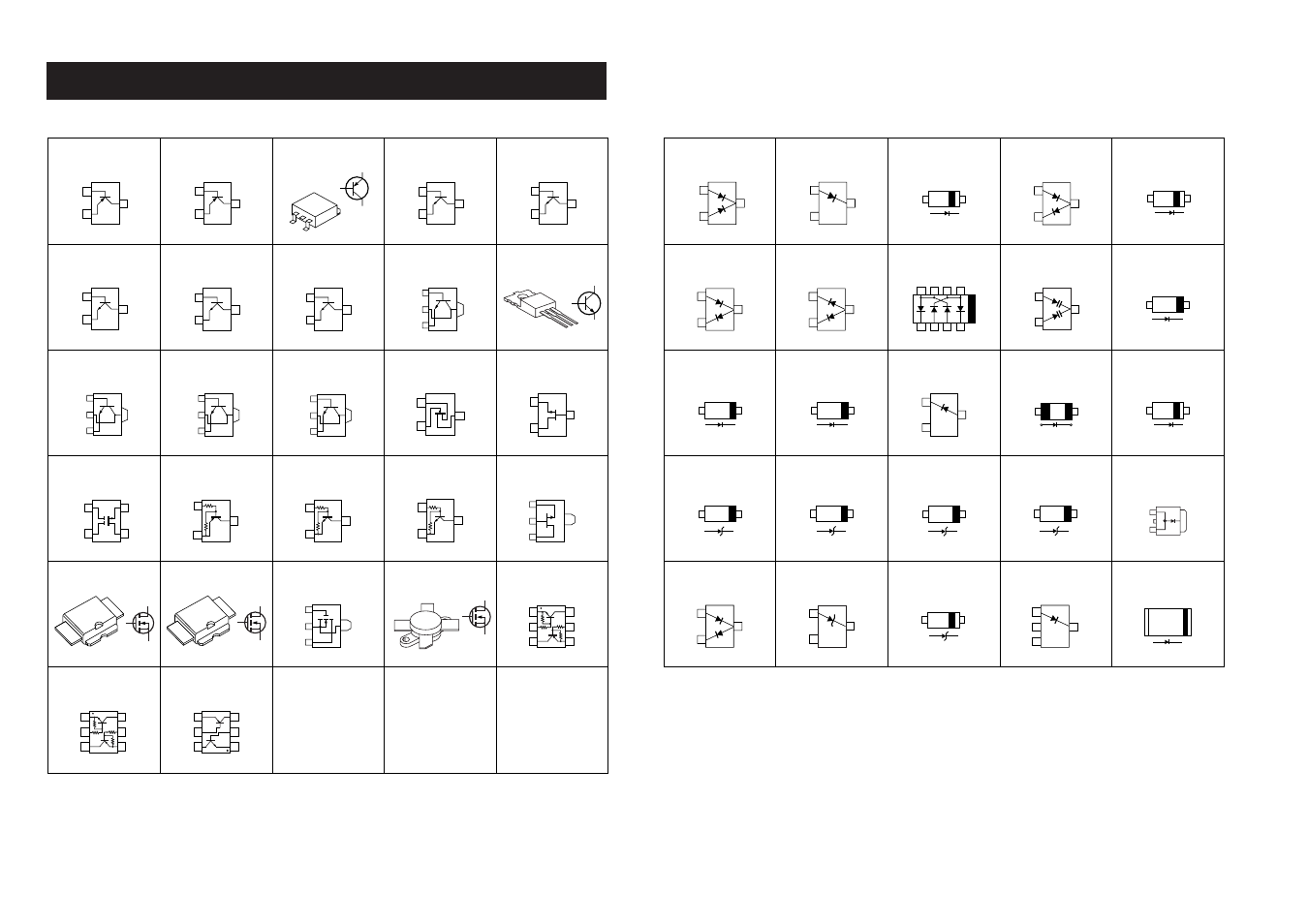 Semi-conductor information, Transistor and fet’s, Diodes | Icom IC-F7000 User Manual | Page 53 / 79