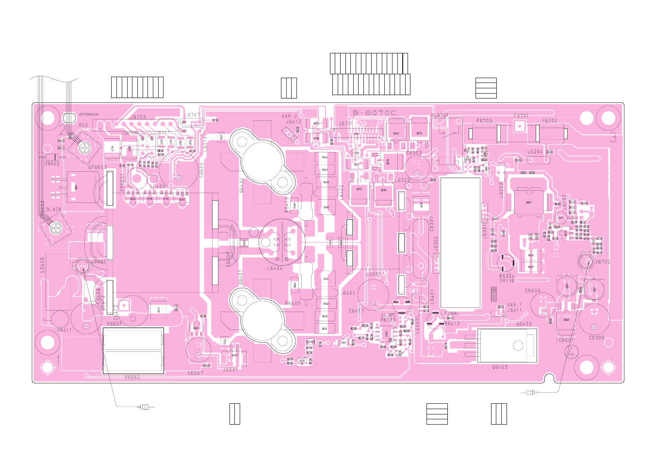Pa unit, 3-3 pa unit • top view | Icom IC-F7000 User Manual | Page 62 / 79