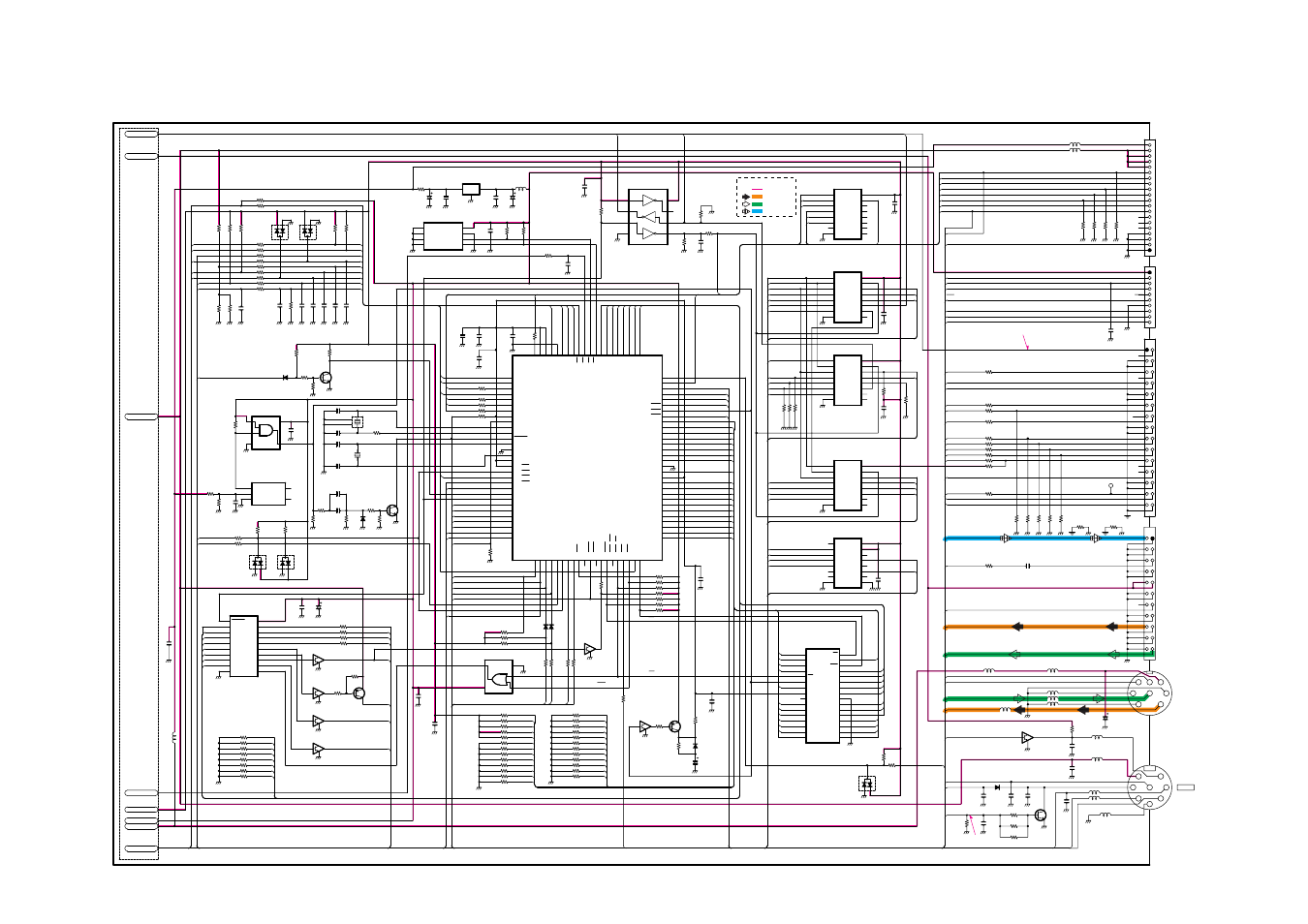 Main unit (3), 2-3 main unit (3), Unit (2) main | Icom IC-F7000 User Manual | Page 73 / 79