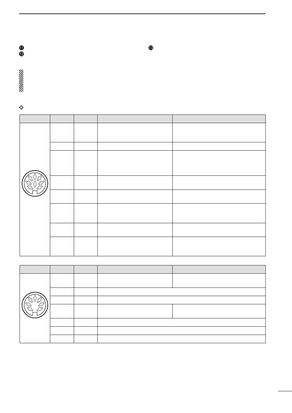 Dacc sockets | Icom IC-756 User Manual | Page 15 / 72