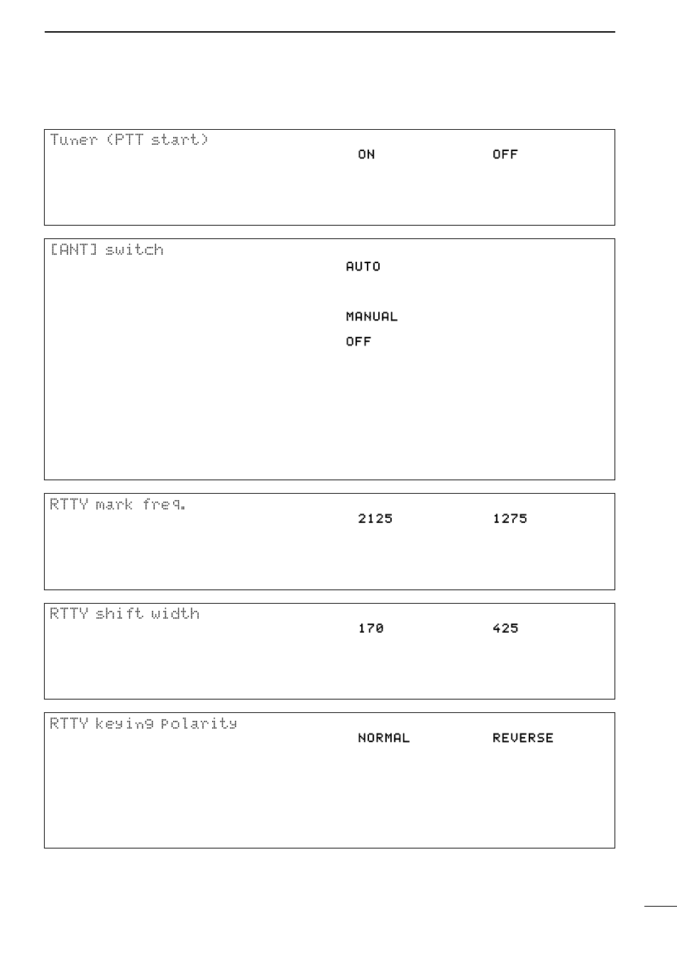 Miscellaneous (others) set mode | Icom IC-756 User Manual | Page 61 / 72