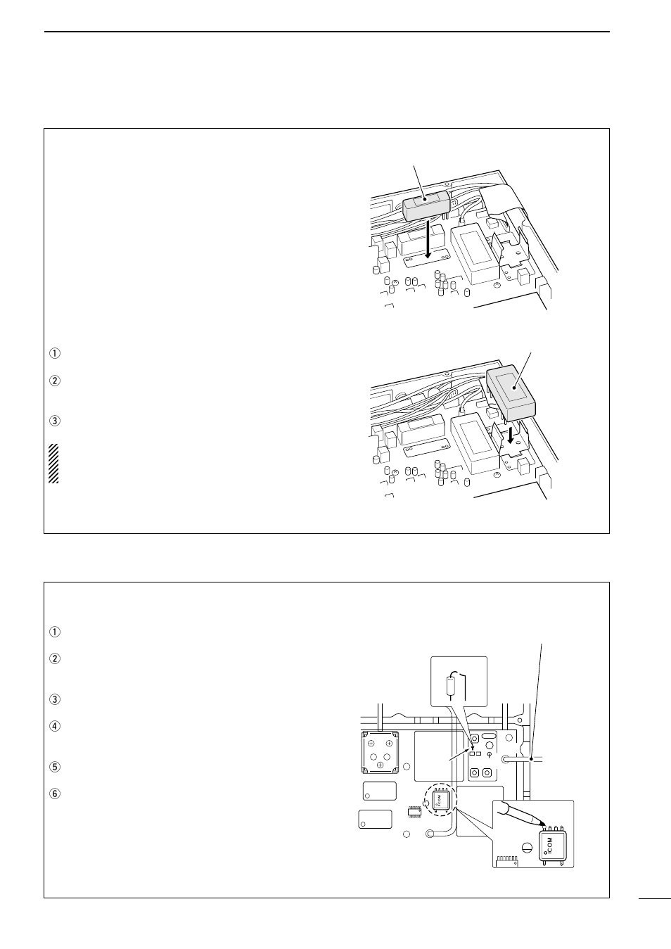 Optional if filters, Cr-502 | Icom IC-756 User Manual | Page 65 / 72