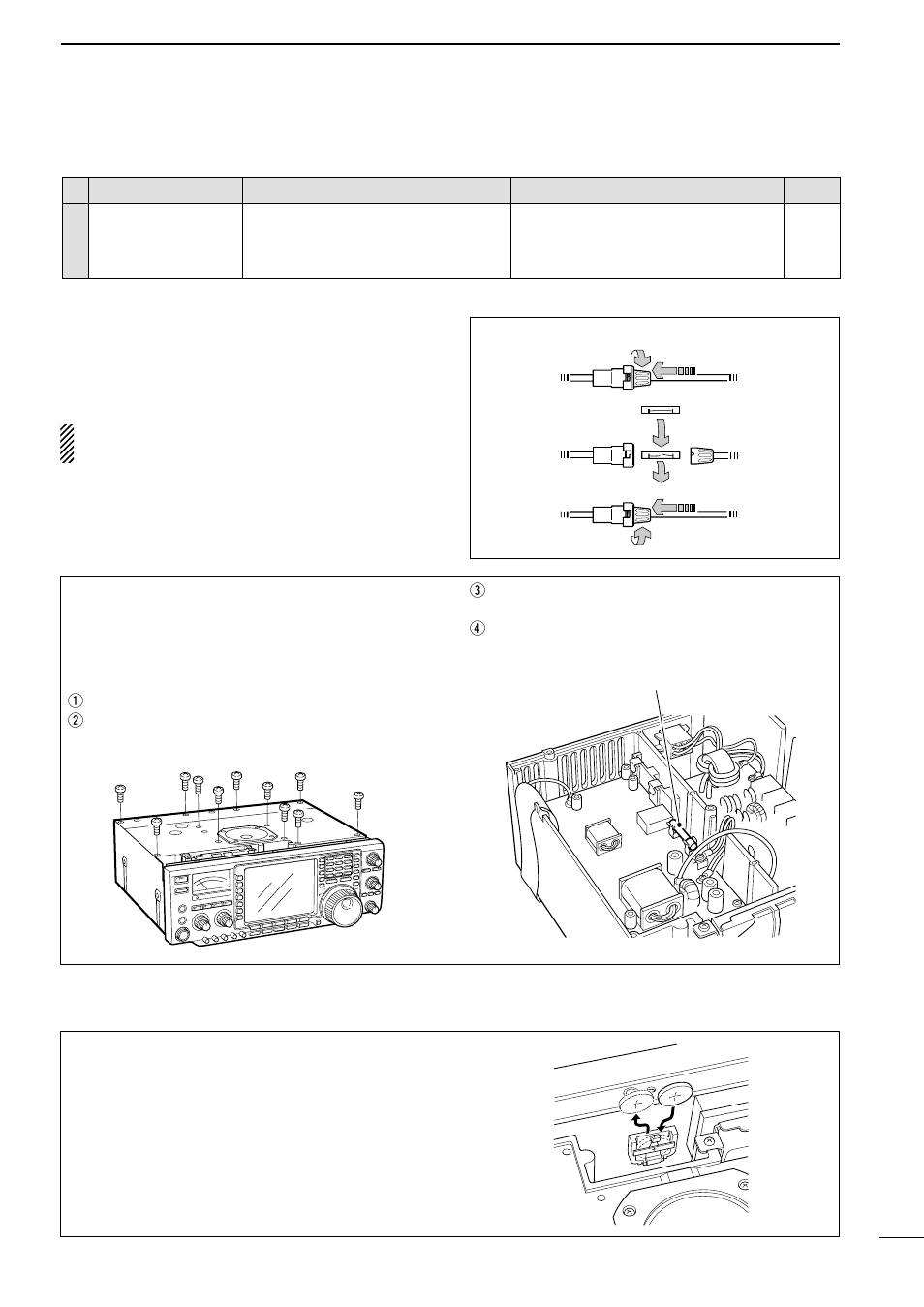 Fuse replacement, Clock backup battery replacement | Icom IC-756 User Manual | Page 67 / 72