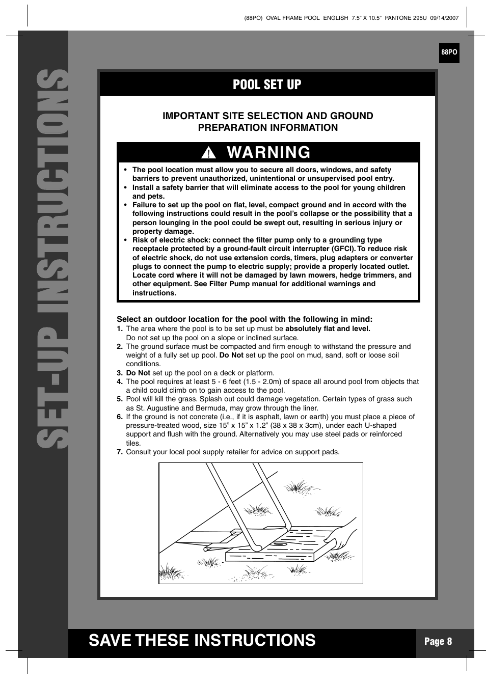 Intex Recreation 88PO User Manual | Page 8 / 19