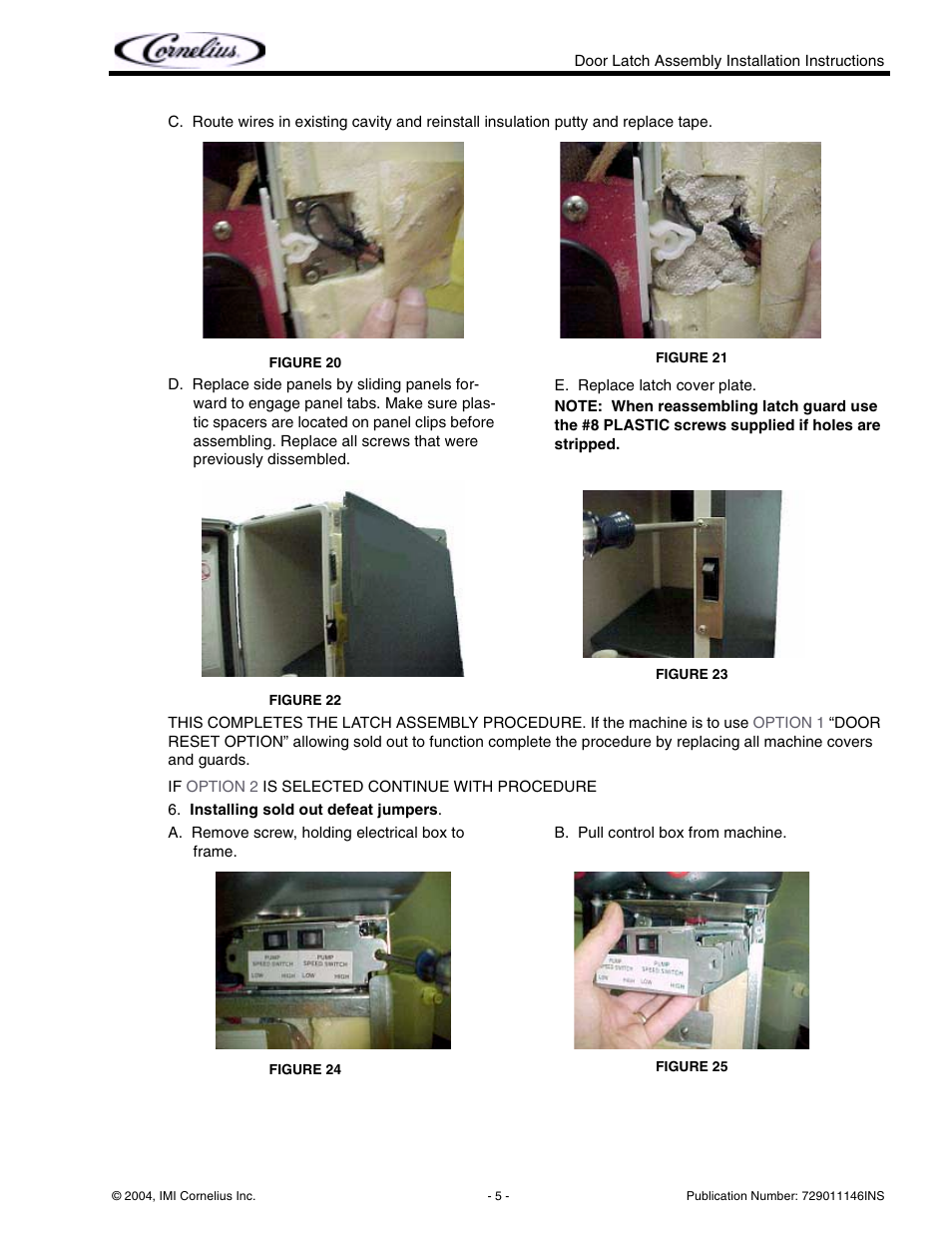 Cornelius Door Latch User Manual | Page 5 / 6