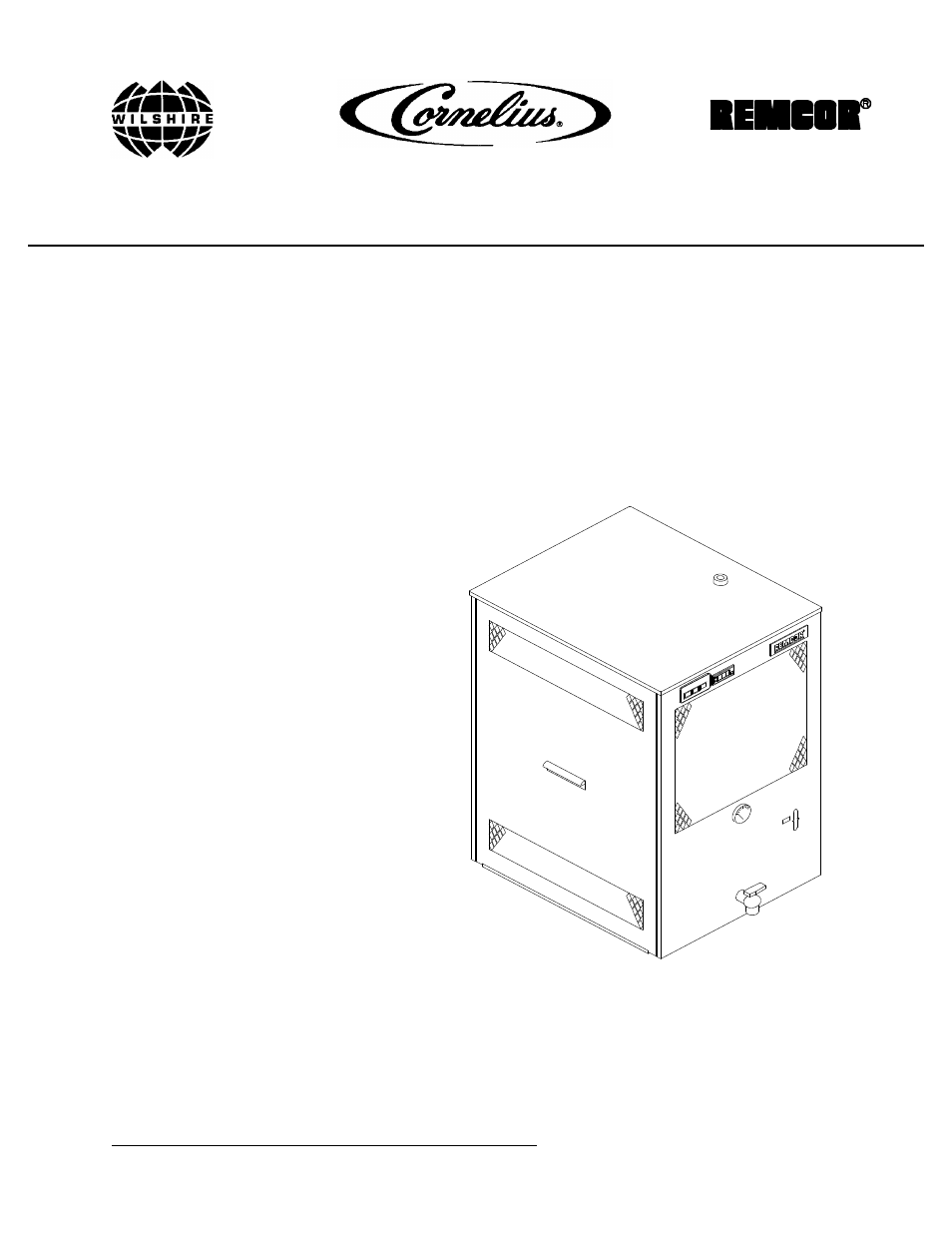 Cornelius CH Series User Manual | 18 pages