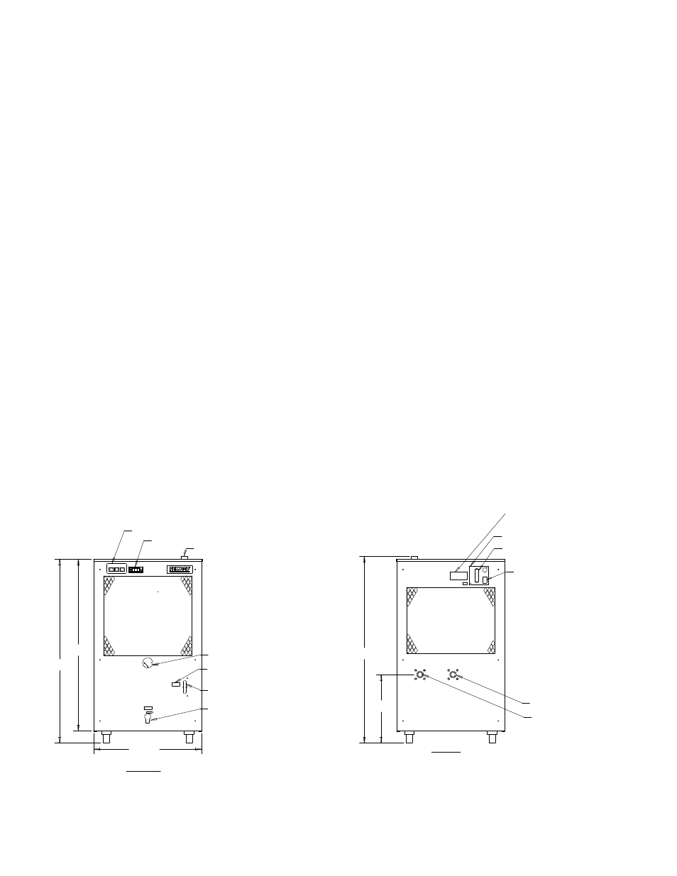 Electrical connections, Process connections | Cornelius CH Series User Manual | Page 4 / 18