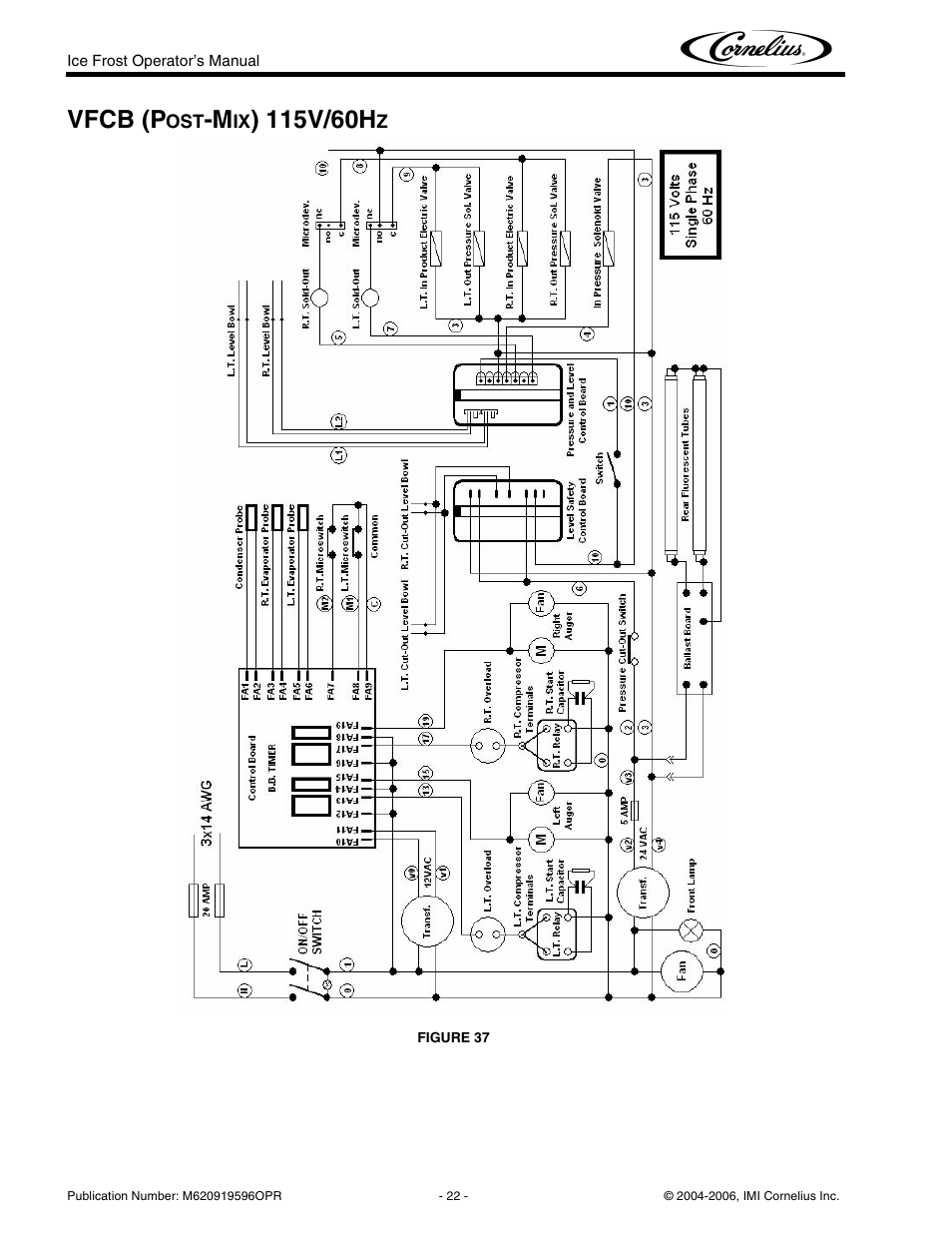 Vfcb (p | Cornelius ICE FROST User Manual | Page 26 / 32