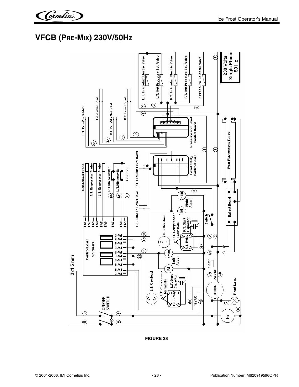 Vfcb (p | Cornelius ICE FROST User Manual | Page 27 / 32