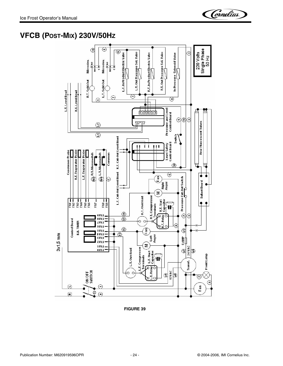 Vfcb (p | Cornelius ICE FROST User Manual | Page 28 / 32