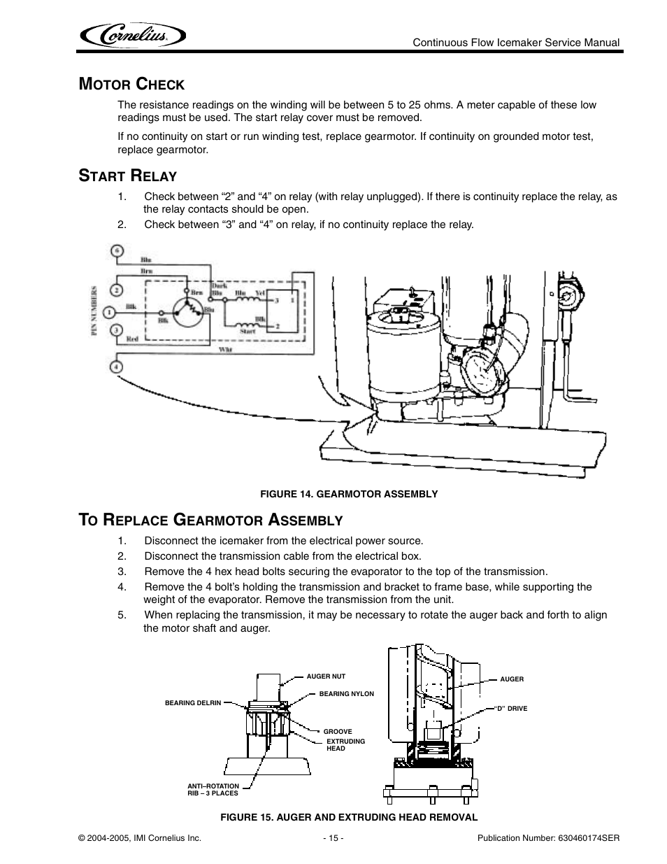 Cornelius 700 - Series User Manual | Page 19 / 26