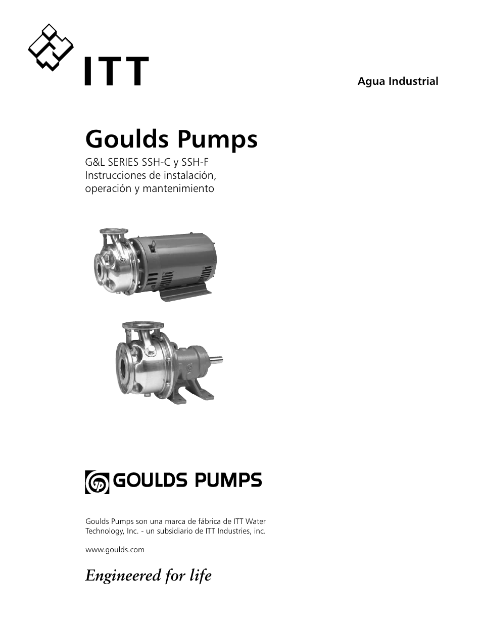 Goulds pumps | ITT SSH-C User Manual | Page 16 / 36