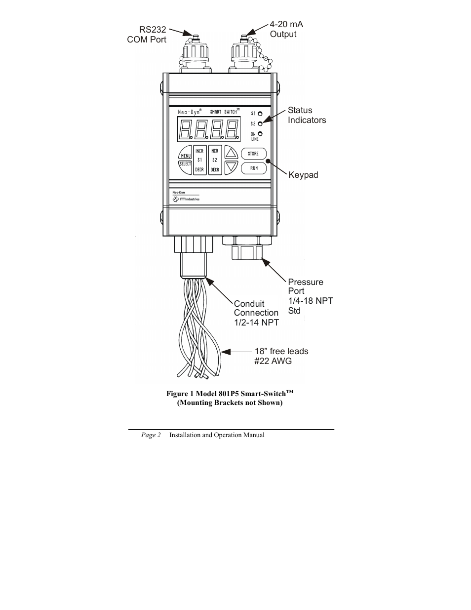 ITT SMART SWITCH 801P5 User Manual | Page 6 / 45