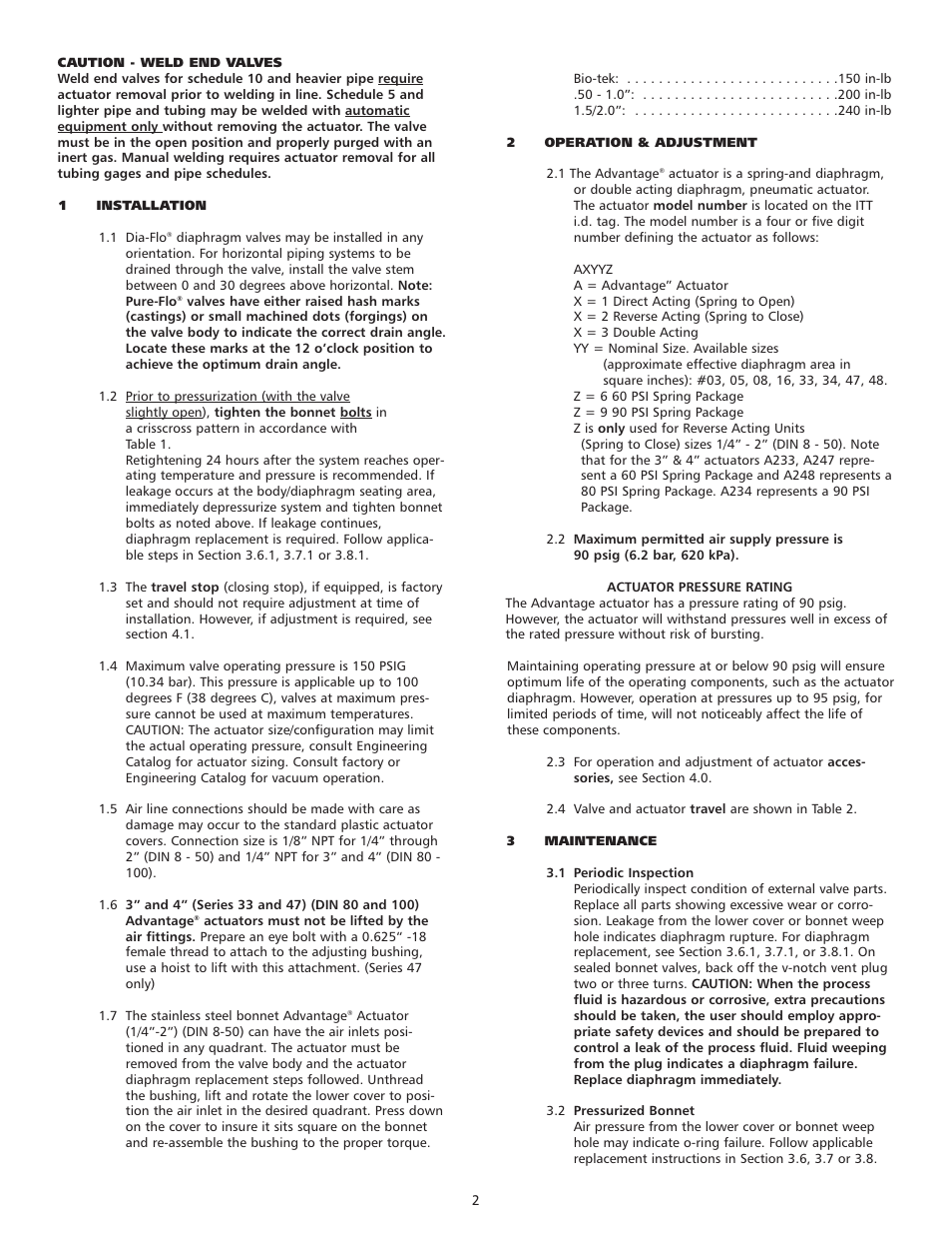 ITT AAMM-01 User Manual | Page 2 / 24