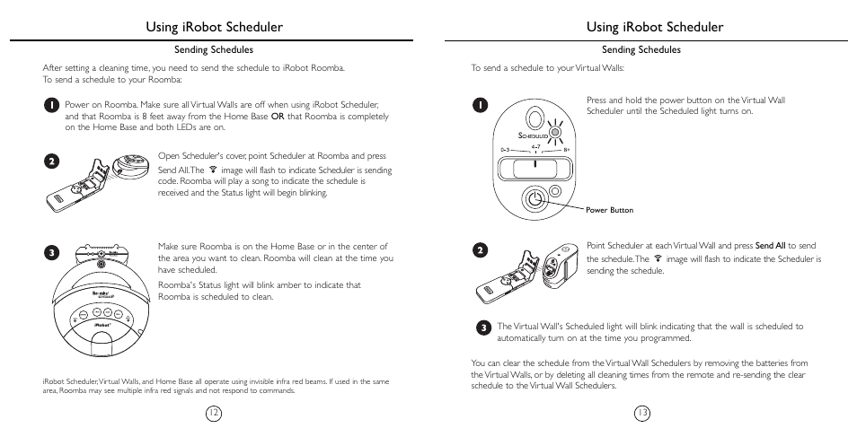 Using irobot scheduler | iRobot 4230 User Manual | Page 8 / 14