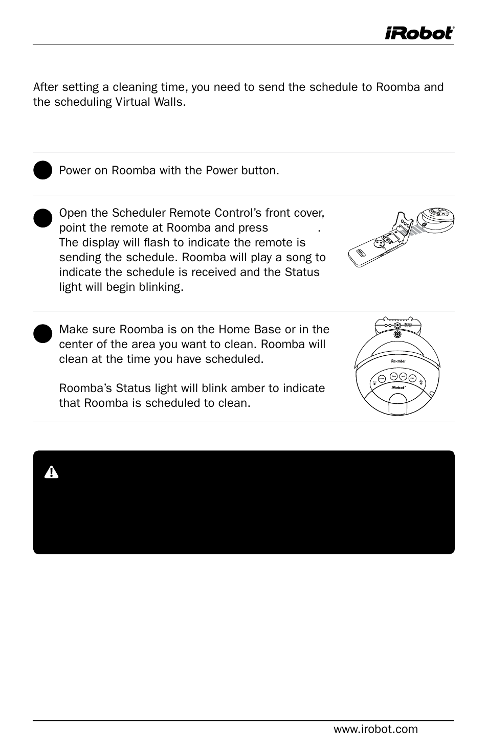 iRobot Roomba User Manual | Page 17 / 24