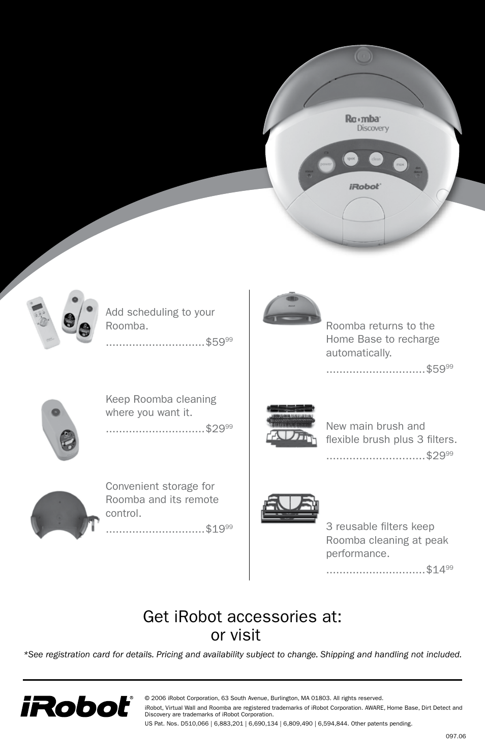 iRobot Roomba User Manual | Page 24 / 24