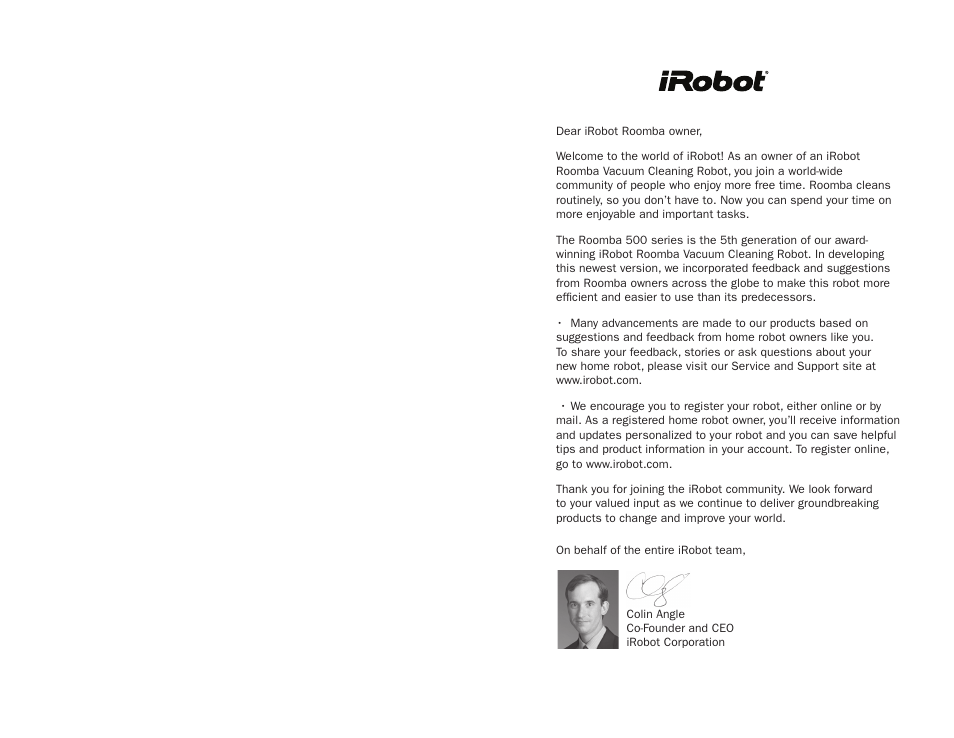 iRobot 500 User Manual | Page 2 / 14