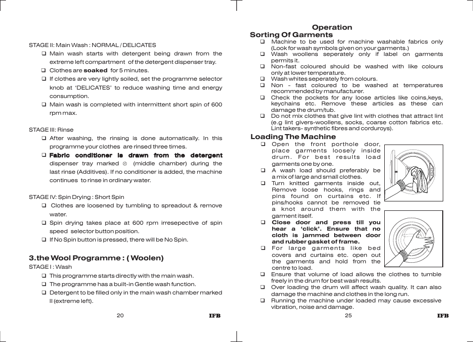 IFB Appliances Elite 5 KG User Manual | Page 19 / 22