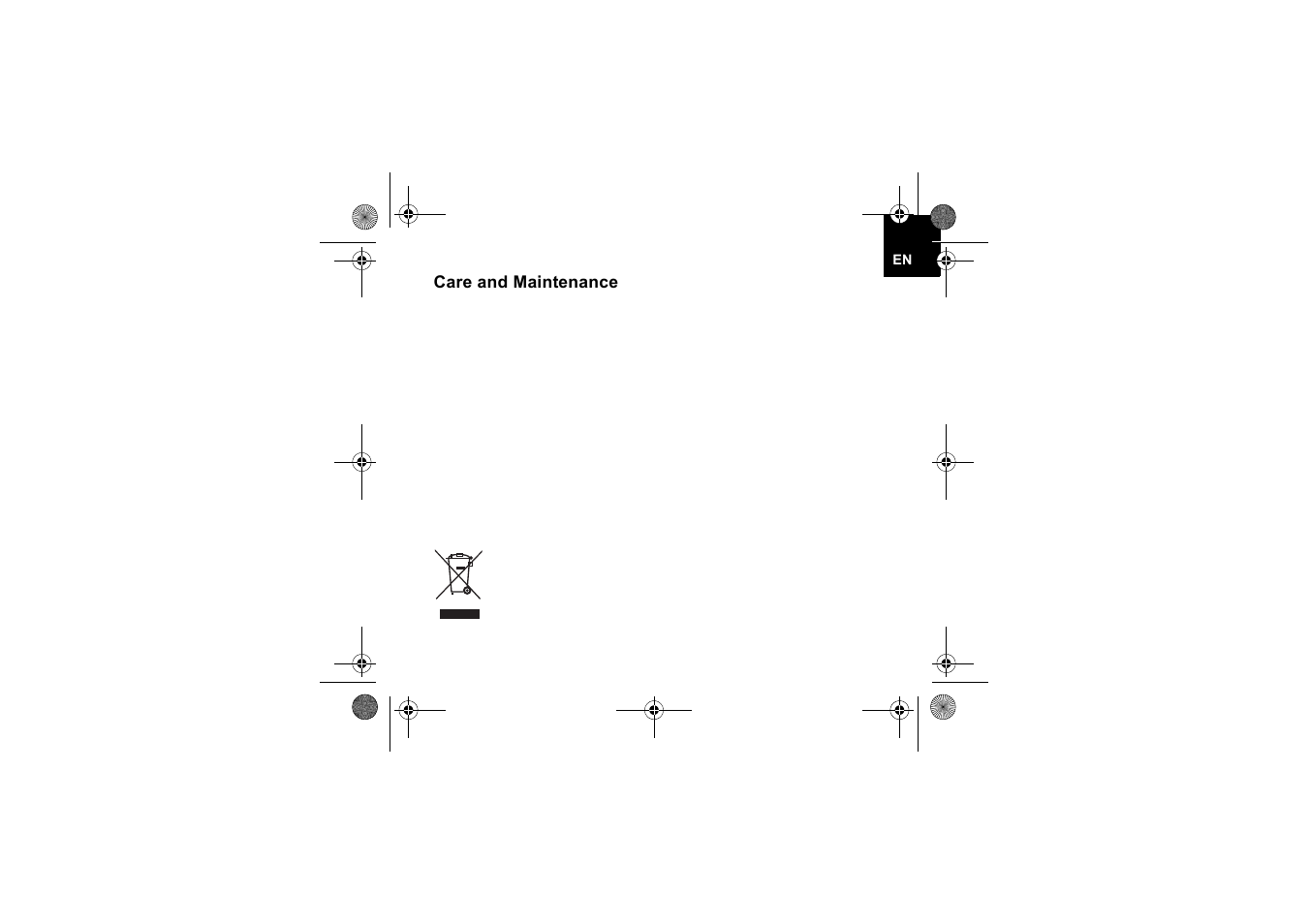 Care and maintenance | Iqua UFO Portable Handsfree User User Manual | Page 15 / 18