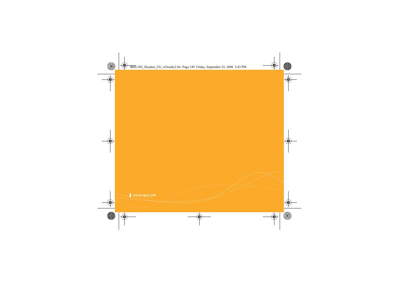 Iqua BHS-302 User Manual | Page 148 / 148